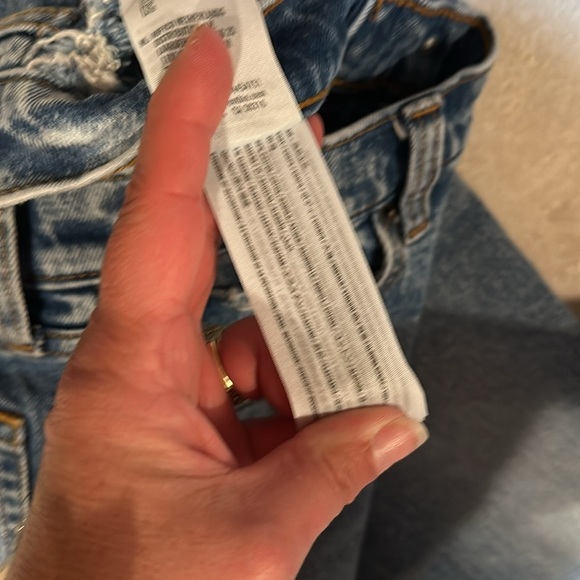 Abercrombie & Fitch The 90s Skinny High Rise Destroyed Jeans 6 Ripped - Picture 4 of 7